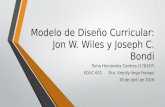 Educ 621: Modelo de Diseño Durricular de Wiles & Bondi