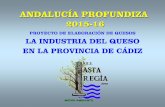 La industria del queso en la provincia de Cádiz