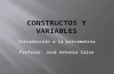 Constructos y variables