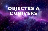 Objectes a l’univers