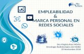 Empleabilidad y Marca Personal en Redes Sociales