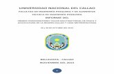 Informe Final Conversatorio Taller Multisectorial de Pesca y Acuicultura. Región Callao y Lima Metropolitana 2015.