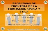 Problemas de Frontera de la Formación Cívica y Ética