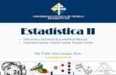 Estadística II - 01