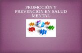 Promoción y Prevención en Salud Mental