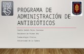 Antibiotic stewardship program