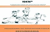 Programa de Educación Física Secundaria I 1988 p.1-84