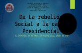 De la rebelión social a la caída presidencial