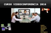 Curso videoconferencia 2016