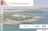 Glotónimos de lenguas originarias de hispanoamérica en la lexicografía española