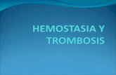 Hemostasia y trombosis