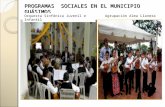 Los programas sociales en el municipio Guásimos del estado Táchira.