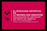 El patrocinio deportivo en la Behobia-San Sebastián: Una propuesta de valorización del retorno por objetivos
