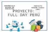Proyecto Mínimo Viable (PMV) - Full Day Perú