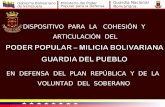 Plan de cohesion milicia consejos comunales.