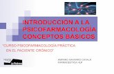 Introducción a la psicofarmacología. Conceptos básicos. Amparo Navarro Catalá, Farmacéutica del Hospital La Pedrera.