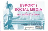 Esport i social media una relació d'amor