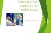 Comunicación asertiva en enfermería (1) enviar a moodle Enfermeria