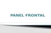 Panel frontal