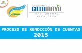 Rendición de Cuentas 2015 - Catamayo