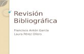 Revisión bibliográfica: resultados estudios recientes