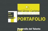 Red Senior Carisma portafolio de servicios