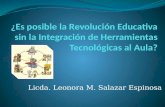 La tecnologia y la revolucion educativa