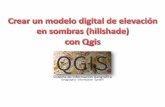 Crear un modelo digital de terreno en sombras con Qgis