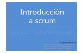Introducción a Scrum by JLVG