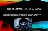 Delitos informáticos en el Ecuador