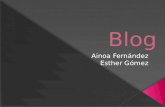 Trabajo blog completo! Ainoa Fernández y Esther Gómez. 4ºB
