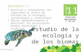 BACHILLERATO EcologÍa y biomas[1]
