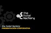 2016 the hotel factory presentación corporativa