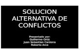 Diapositivas solucion alternativa de conflictos