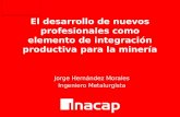 Sr. Jorge Hernández - Productividad en la industria minera