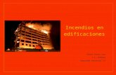 Incendios en edificaciones