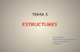 Tema 1. les estructures