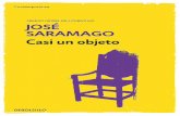 CASI UN OBJETO de José Saramago
