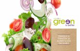 Folleto Green is Better Saladbar con fees