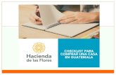 Checklist para comprar una casa en guatemala