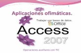 Base de Datos. Microsoft Access 2007