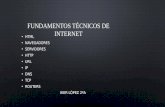 Fundamentos tecnicos de internet