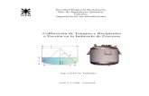 Calibración de tanques y recipientes en plantas de procesos