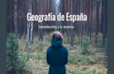 Introducción Geografía de España