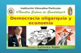 Democracia oligarquia y economía liberal