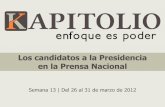 KAPITOLIO - Resumen de noticias - Semana 13