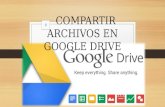 Compartir archivos en google drive