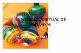 Exposición virtual de trompos