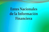 Entes nacionales de la información financiera