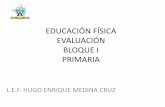 Evaluación bloque i primaria educación física